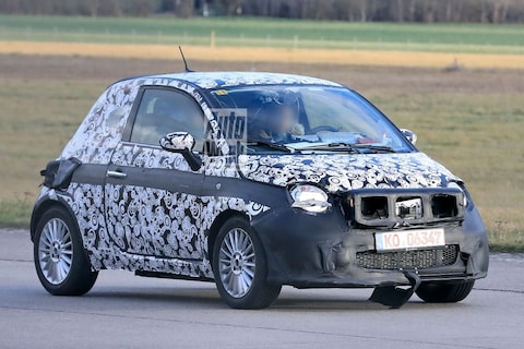 Gesnapt: nieuwe elektrische Fiat 500