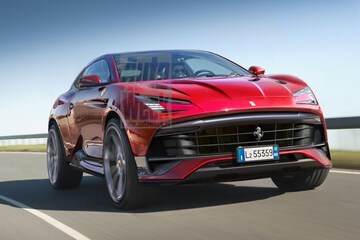 Ferrari SUV render Blik to the Future