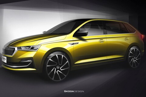 Skoda schetst vernieuwde Rapid Spaceback