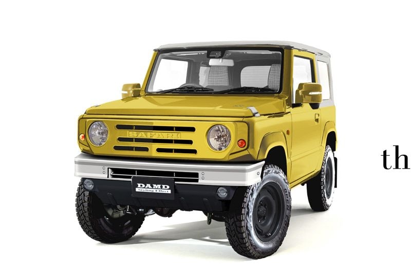 DAMD Suzuki Jimny en Honda N-Van