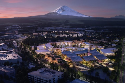 Toyota toont stad van de toekomst