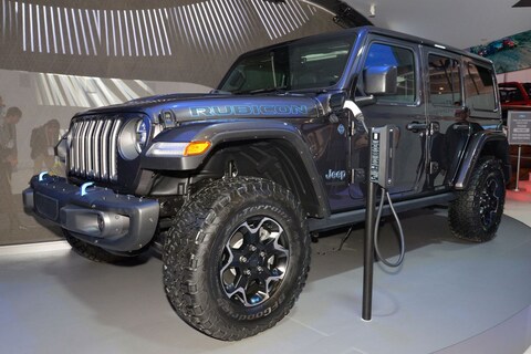 Jeep Wrangler 4xe in beeld