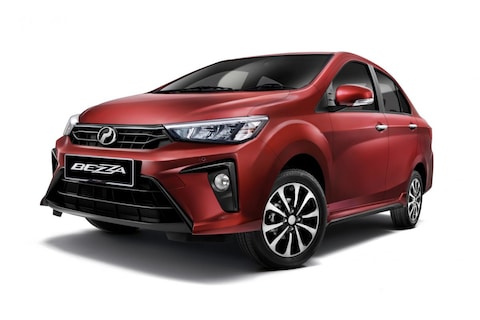 Perodua Bezza onder het mes