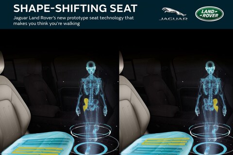 Nieuwe stoelen Jaguar Land Rover verminderen gezondheidsklachten