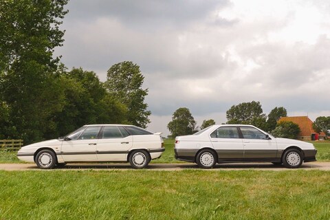 Alfa Romeo 164 3.0 V6 vs Citroën XM V6 - Classics dubbeltest