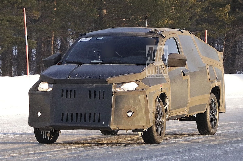 Fiat pick-up Mobi spyshots