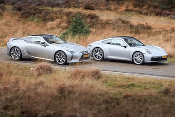 Lexus LC 500h vs. Porsche 911 Carrera