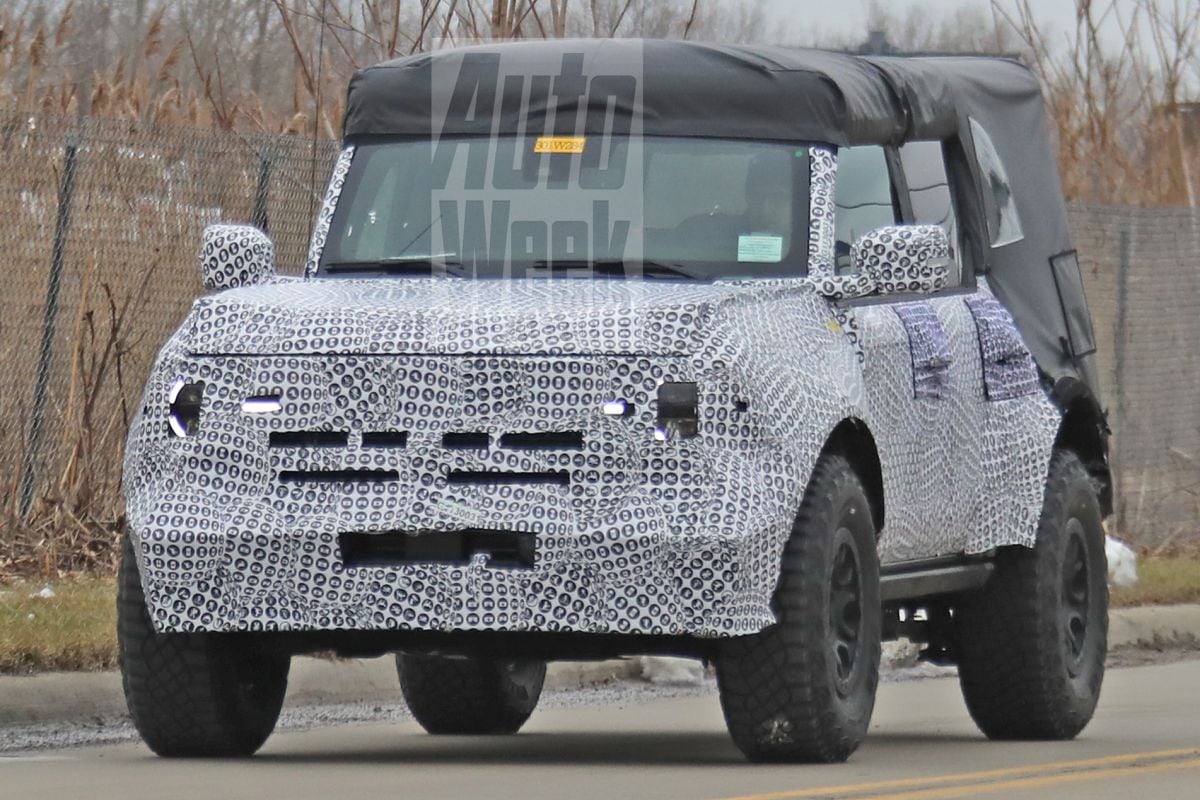 Ford Bronco spyshots