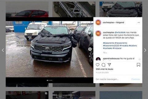 Gloednieuwe Kia Sorento duikt op