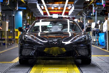 Corvette Stingray Kentucky fabriek productie