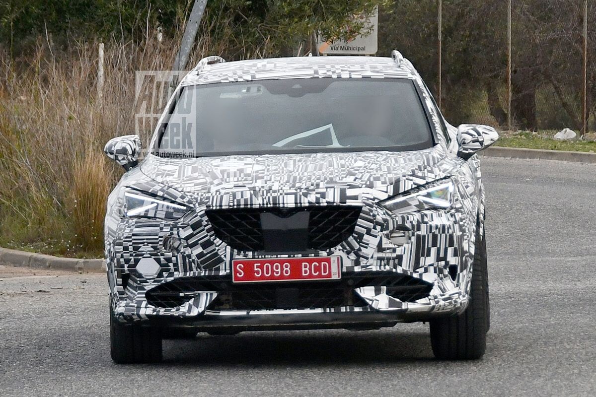 Cupra Formentor Spyshots