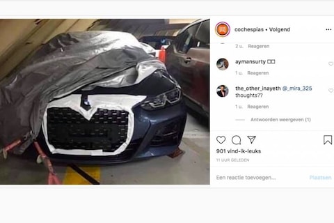 Nieren BMW 4-serie laten zich zien