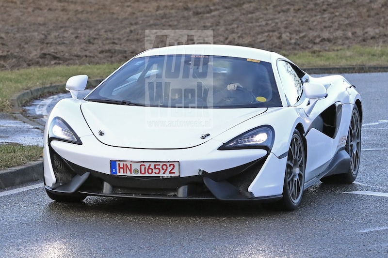 McLaren Sports Series mule