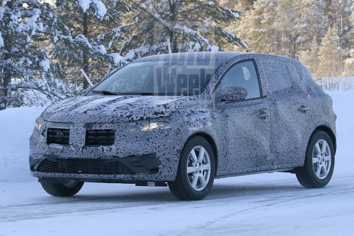 Dacia Sandero spionage