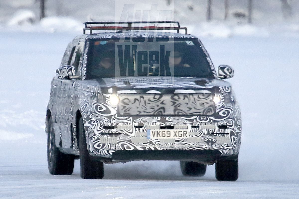 Range Rover Sport spionage