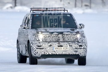 Range Rover Sport spionage