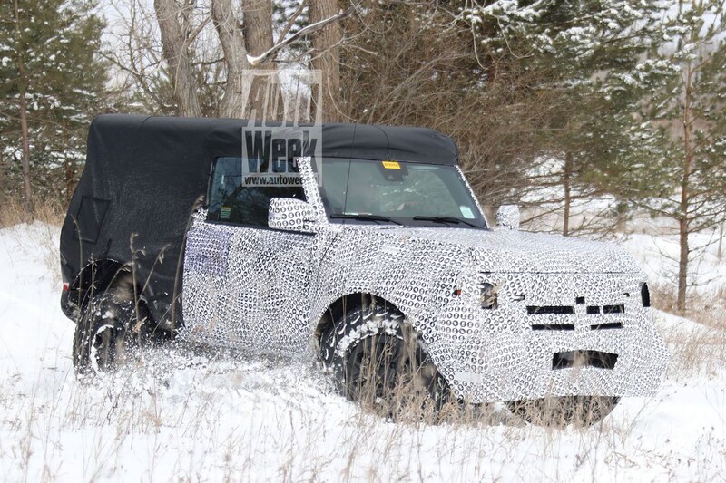Spyshots Ford Bronco