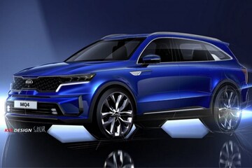 Kia Sorento schets