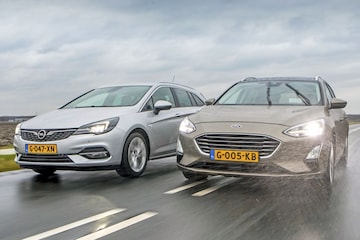 Leaseauto Ford Focus Opel Astra stationwagen