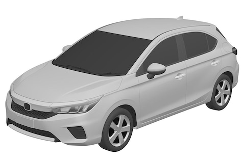 Honda's nieuwe hatchback duikt op
