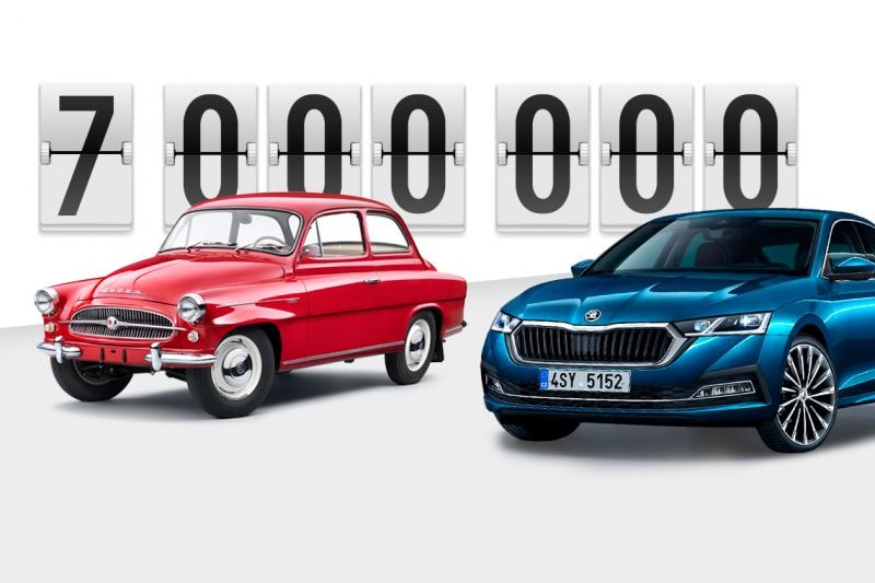 Skoda Octavia productiemijlpaal