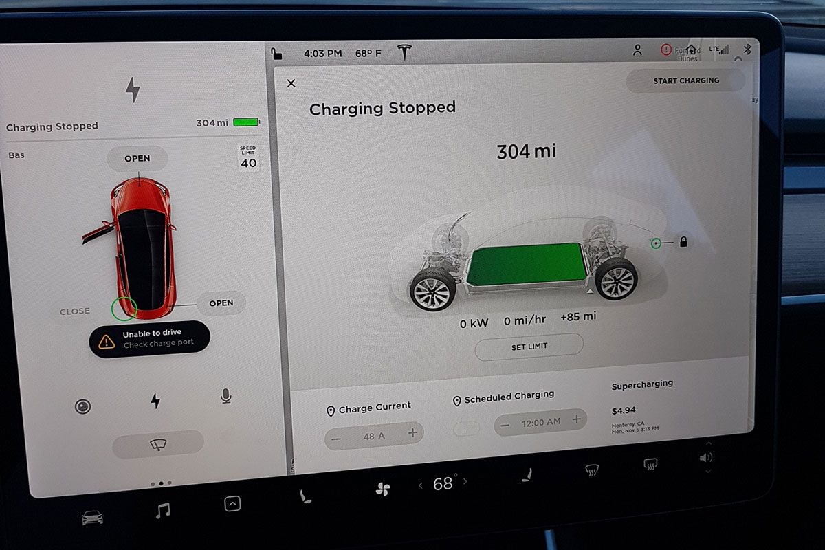 Tesla actieradius