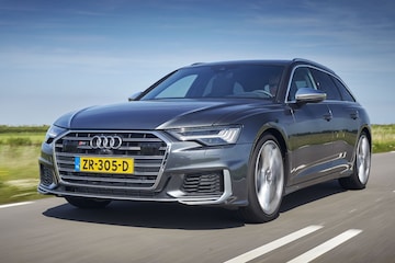 Audi S6 TDI Avant rijdend