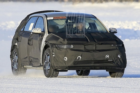 Hyundai '45 EV' maakt eerste testkilometers