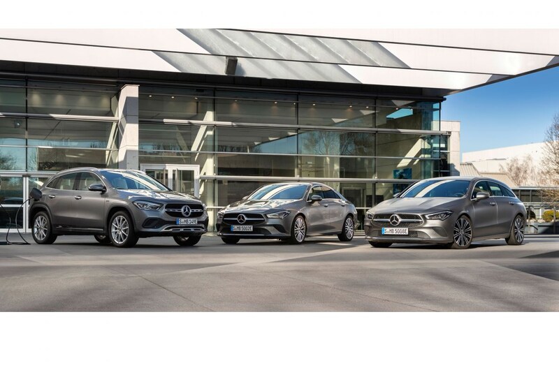 Mercedes-Benz CLA en GLA 250e plug-in hybride