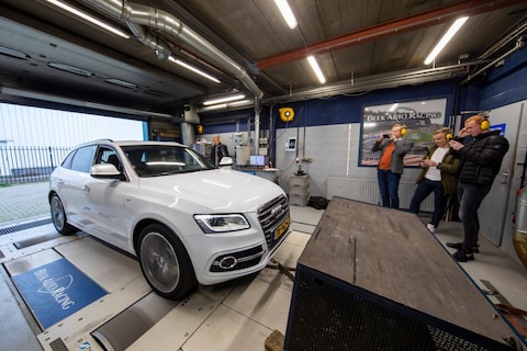 Audi SQ5 - Op de Rollenbank
