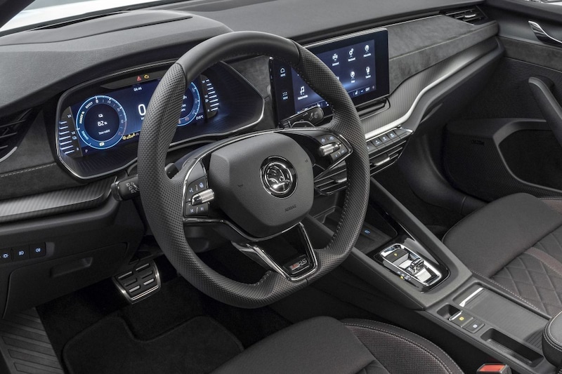 Skoda Octavia iV RS interieur