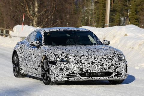 Audi E-tron GT betrapt!