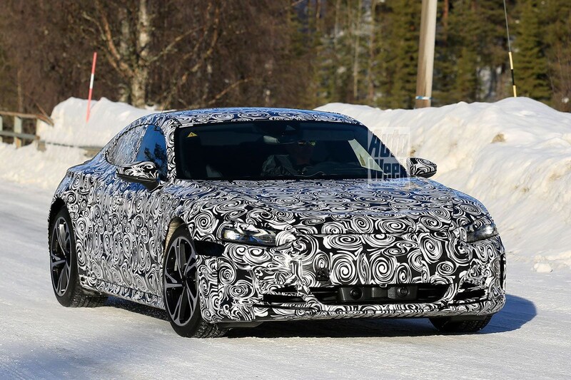 Spyshots Audi e-tron GT