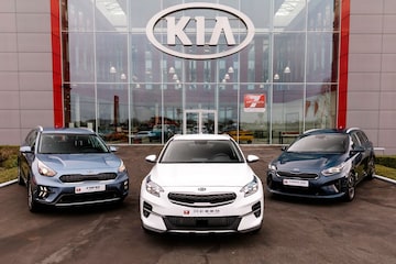 Kia plug-in hybride stekker laadpaal