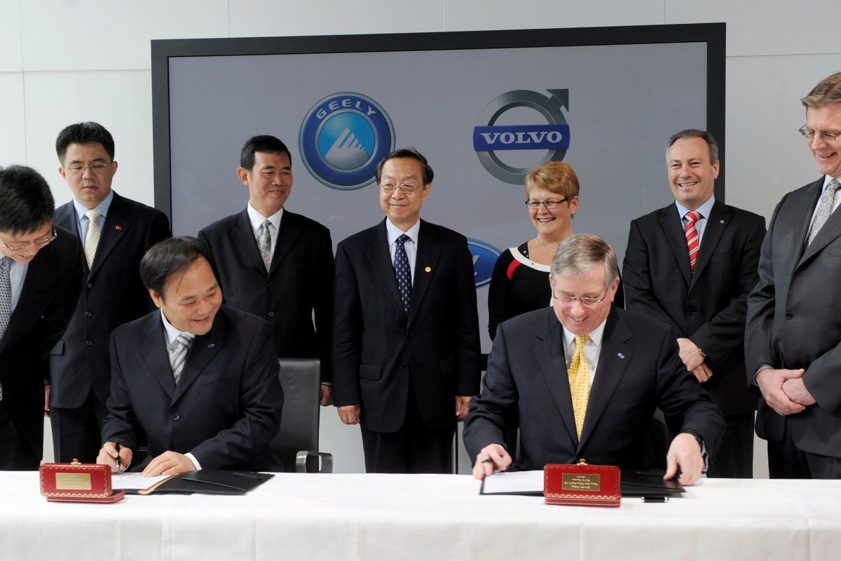Volvo Geely samenwerking