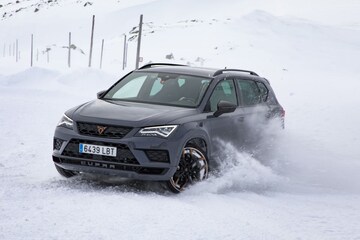 Cupra Ateca sneeuw