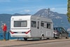 Audi E-tron EV trekgewicht caravan aanhanger