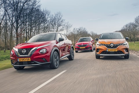 Nissan Juke - Renault Captur - Skoda Kamiq - Vergelijkende Test
