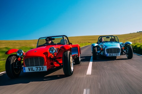 Retro-plezier: Dit is de Caterham Super Seven 1600