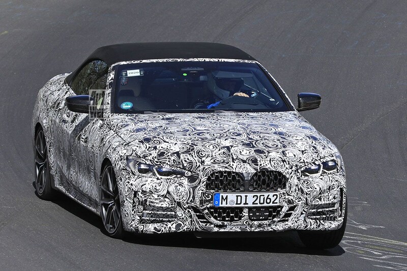 BMW 4-serie Cabrio spyshots
