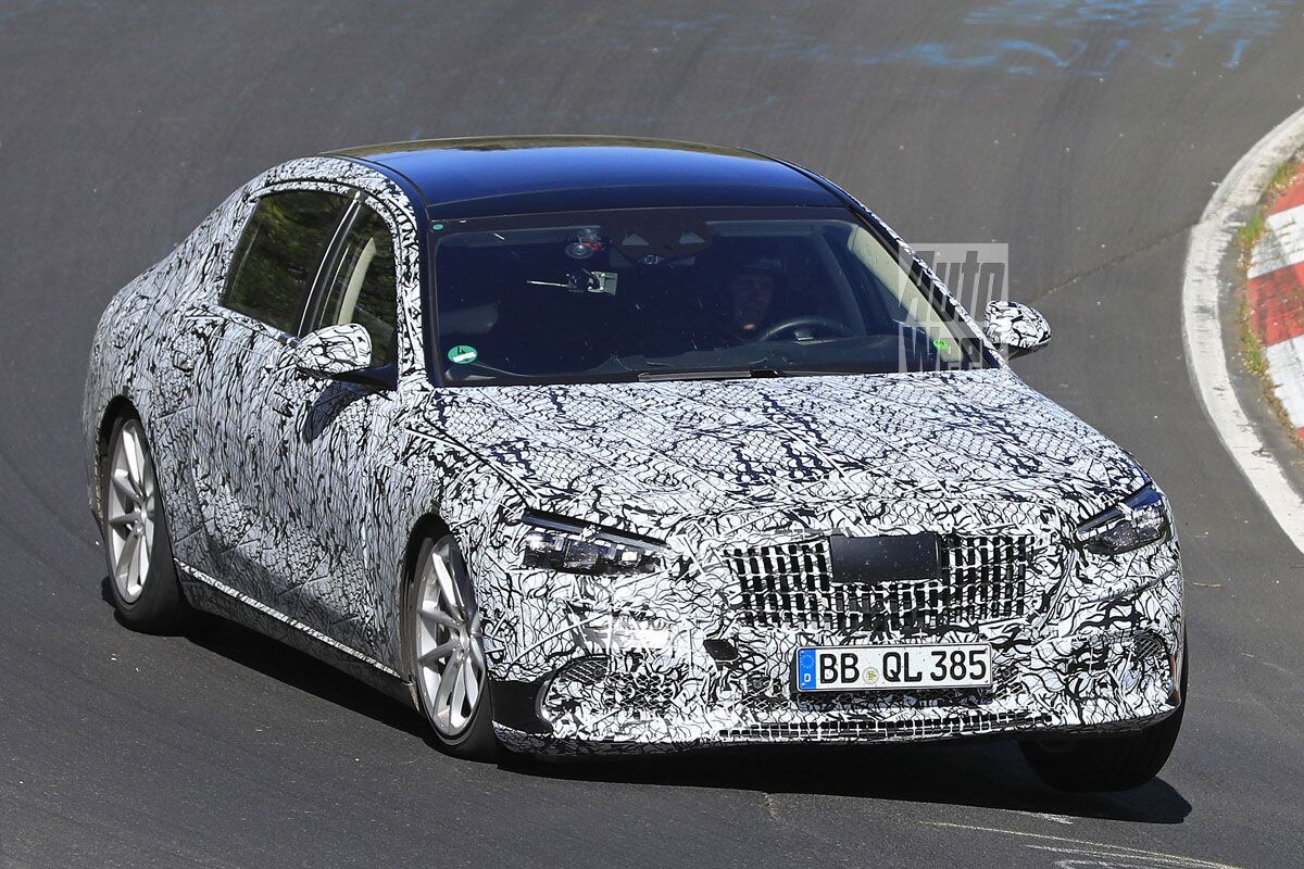 Spyshots Mercedes-Maybach S-klasse
