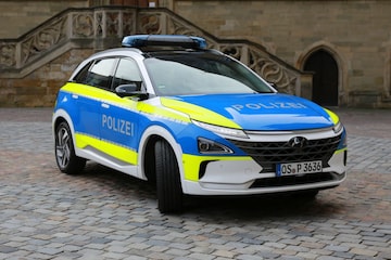 Hyundai Nexo politieauto