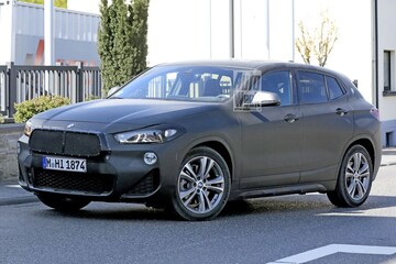 Spyshots BMW X2 facelift