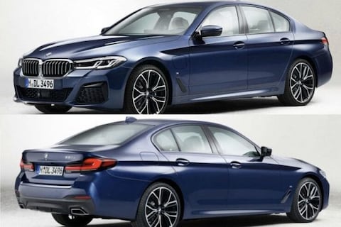 Gefacelifte BMW 5-serie laat zich zien