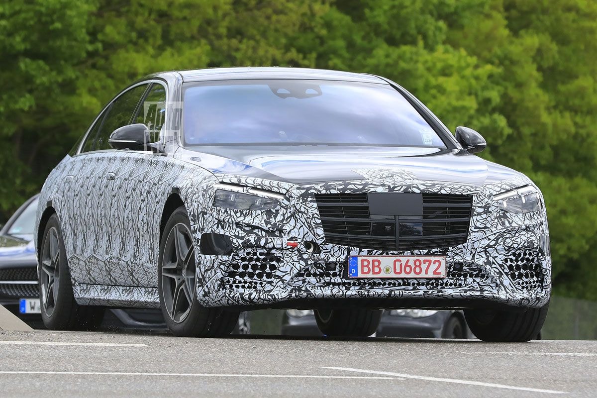 Spyshots Mercedes-Benz S-klasse