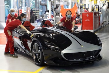 Ferrari productie fabriek Maranello Modena