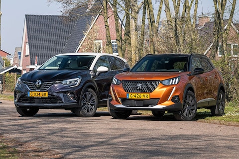 Peugeot 2008 vs. Renault Captur - Vergelijkende Test