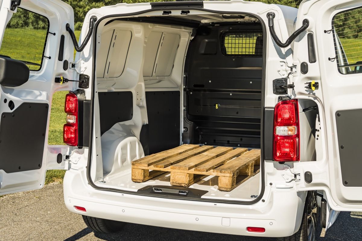 Toyota Proace Electric achterbak