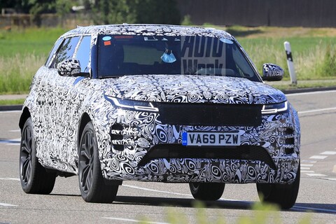 Land Rover test verlengde Range Rover Evoque