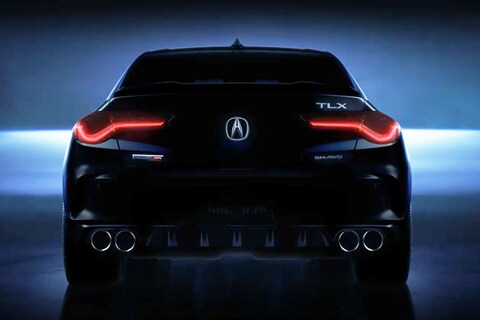 Acura laat nieuwe TLX doorschemeren